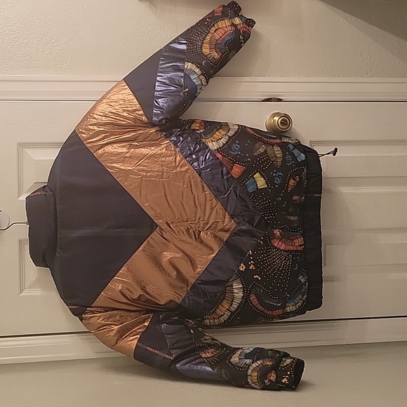 Farm Rio reversible puffer jacket, sz XS - Picture 4 of 5